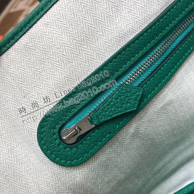 HERMES女包 花園包m Garden party 愛馬仕原版togo皮手提包  Ama1679